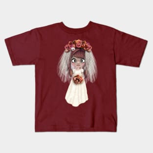 Dead bride in beige Kids T-Shirt